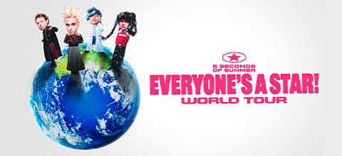 5 Seconds of Summer - EVERYONE'S A STAR! World Tour 2026