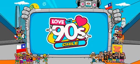 LOVE THE 90'S - Espacio Riesco 2027